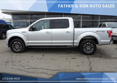 2018 Ford F-150 for sale at Father & Son Auto Sales in Dearborn MI