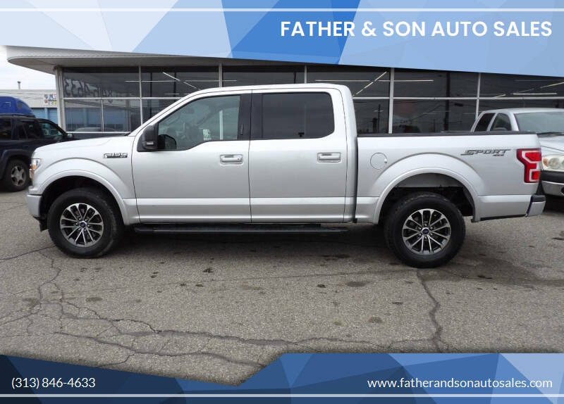 2018 Ford F-150 for sale at Father & Son Auto Sales in Dearborn MI