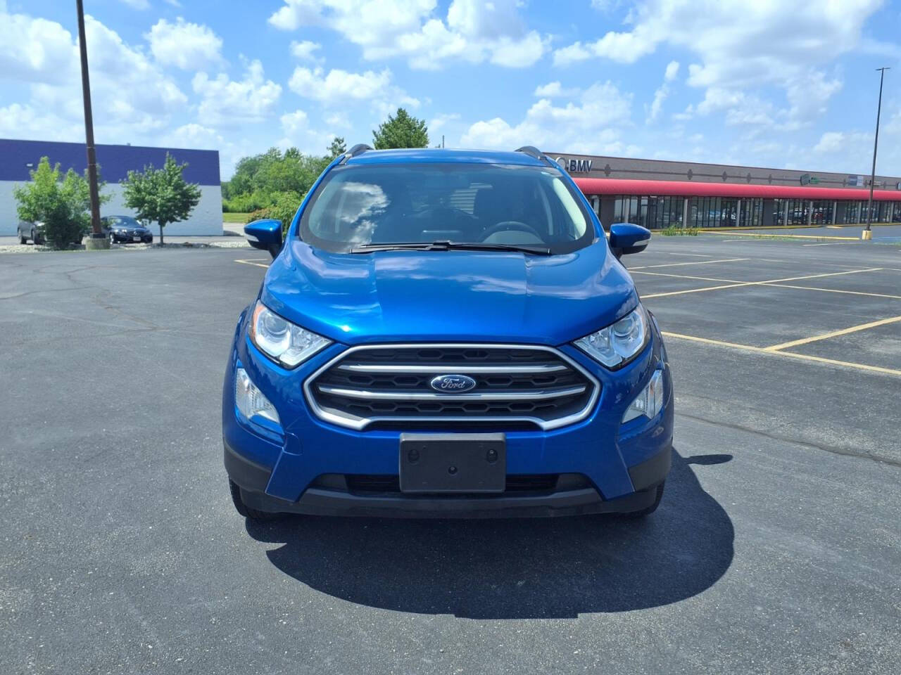 Blue 2022 Ford EcoSport SE AWD SE 4dr Crossover 20