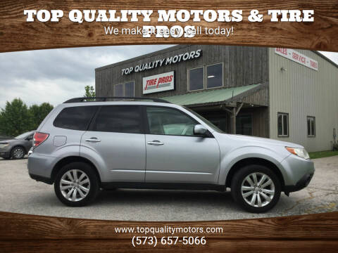 2013 Subaru Forester for sale at Top Quality Motors & Tire Pros in Ashland MO