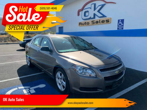 2012 Chevrolet Malibu for sale at OK Auto Sales in Kennewick WA