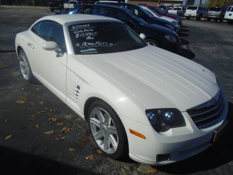 2005 Chrysler Crossfire for sale at River City Auto Sales in Cottage Hills IL