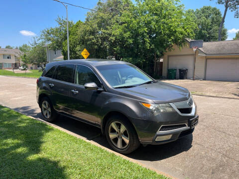 2010 Acura MDX for sale at PRESTIGE OF SUGARLAND in Stafford TX