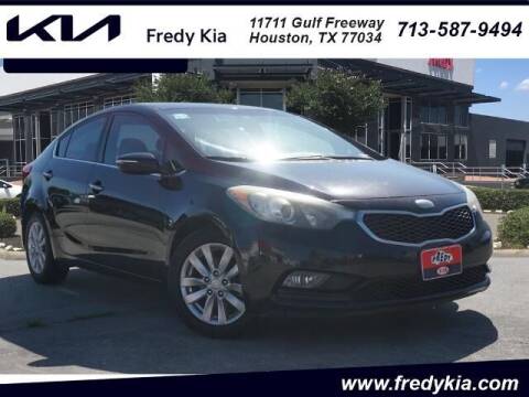 2014 Kia Forte for sale at FREDY KIA USED CARS in Houston TX