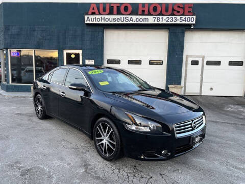 2013 Nissan Maxima for sale at Auto House USA in Saugus MA