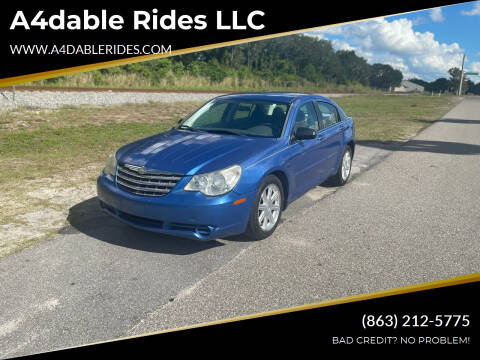 2007 Chrysler Sebring for sale at A4dable Rides LLC in Haines City FL