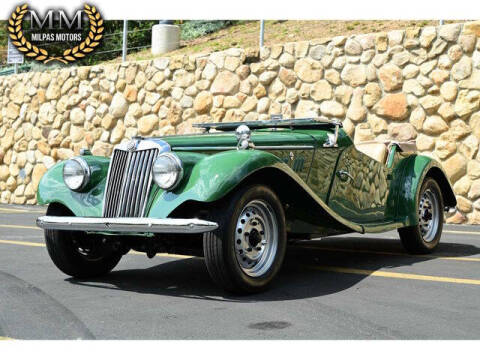 1954 MG TF for sale at Milpas Motors in Santa Barbara CA