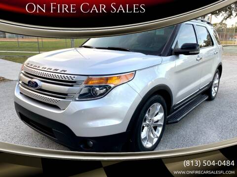 2011 Ford Explorer for sale at On Fire Car Sales in Tampa FL