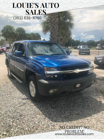 2003 Chevrolet Avalanche for sale at Executive Motor Group in Leesburg FL