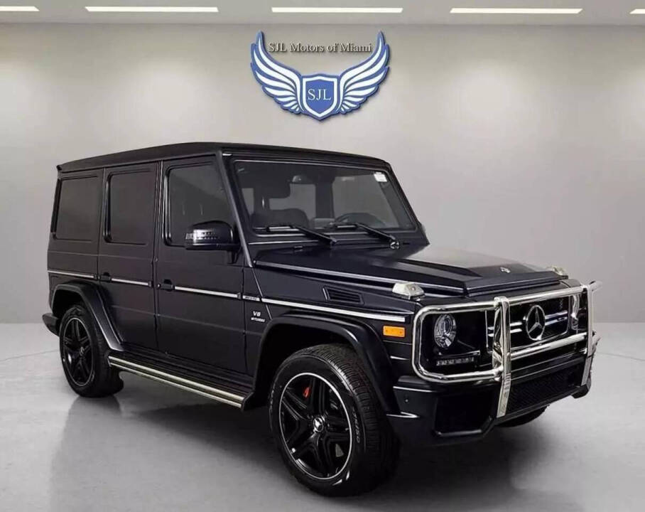 2018 Mercedes-Benz G-Class for sale at SJL Motors of Miami in Plantation, FL