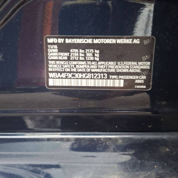 2017 BMW 4 Series 430i xDrive Gran Coupe