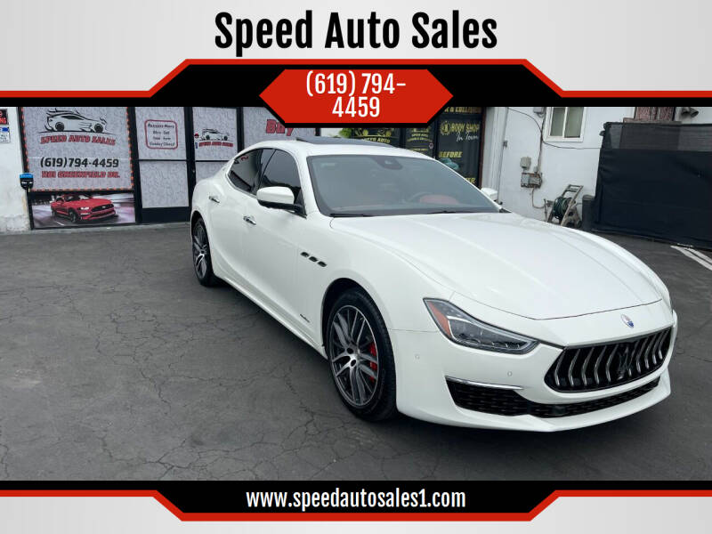 2019 Maserati Ghibli for sale at Speed Auto Sales in El Cajon CA