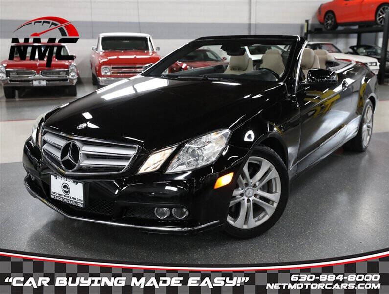 Black 2011 Mercedes-Benz E-Class E 350 Convertible E 350 2dr Convertible 1