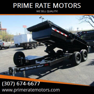 2026 CHUTE HELP 5FT X 12FT DUMP TRAILER