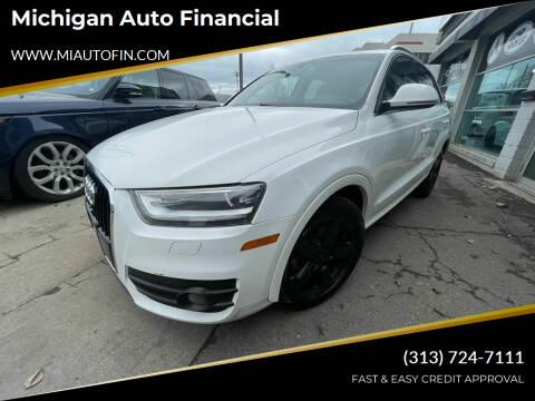 2015 Audi Q3 for sale at Michigan Auto Financial in Dearborn MI