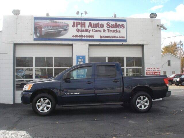 2012 Nissan Titan for sale at JPH Auto Sales in Eastlake OH