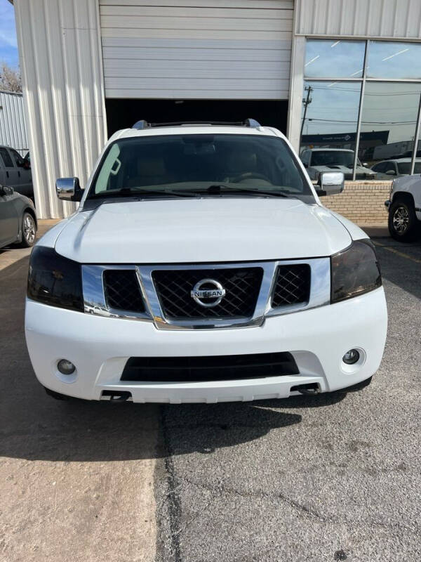 2015 Nissan Armada for sale at LOWEST PRICE AUTO SALES, LLC in Oklahoma City OK