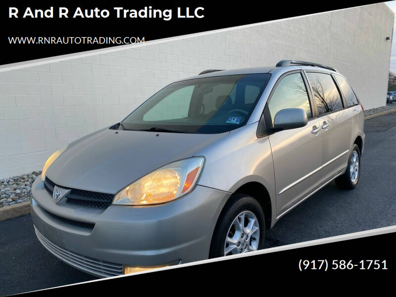 2004 Toyota Sienna for sale at R and R Auto Trading LLC in Hackettstown NJ