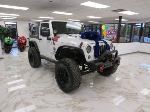 2014 Jeep Wrangler for sale at Dealer One Auto Credit in Oklahoma City OK