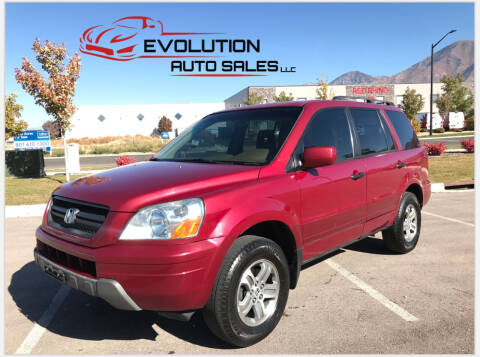 2004 Honda Pilot for sale at Evolution Auto Sales LLC in Springville UT