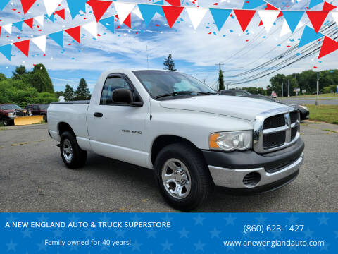 2005 Dodge Ram Pickup 1500 for sale at A NEW ENGLAND AUTO & TRUCK SUPERSTORE in East Windsor CT