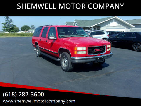 1999 GMC Suburban for sale at SHEMWELL MOTOR COMPANY in Red Bud IL