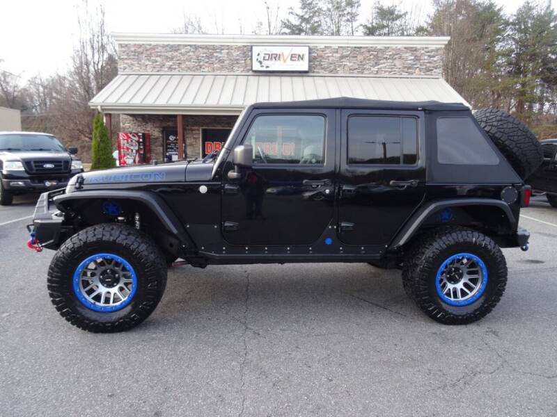2010 Jeep Wrangler Unlimited for sale at Driven Pre-Owned in Lenoir NC