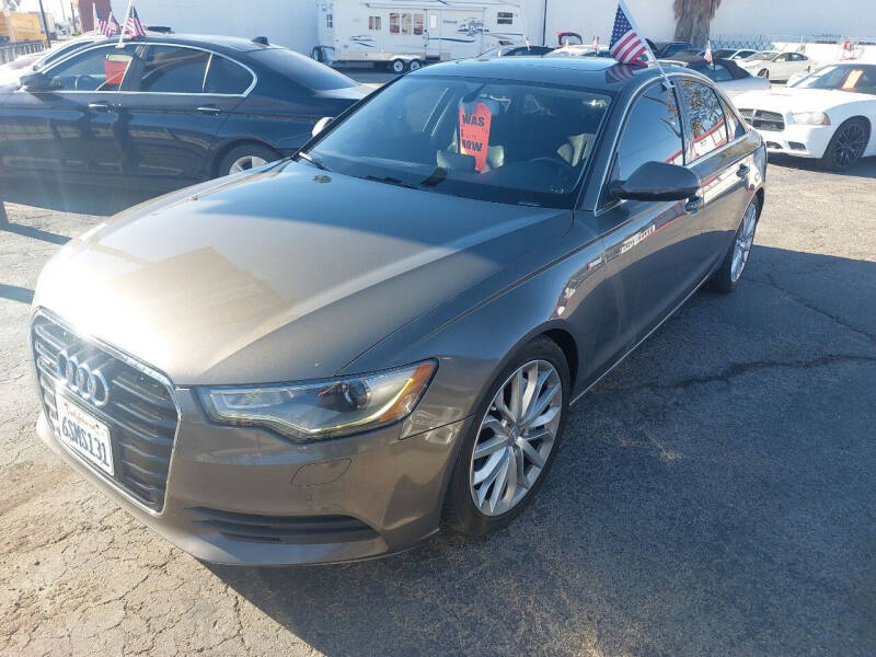 2012 Audi A6 for sale at Alpha 1 Automotive Group in Hemet CA