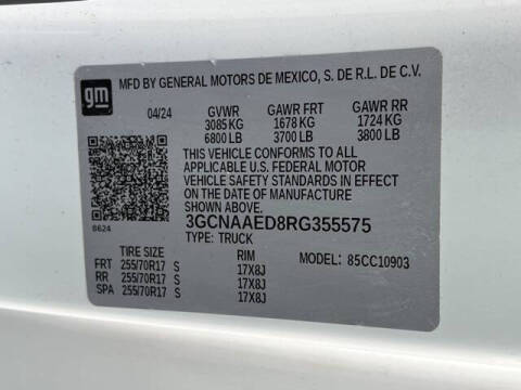 2024 Chevrolet Silverado 1500 Work Truck