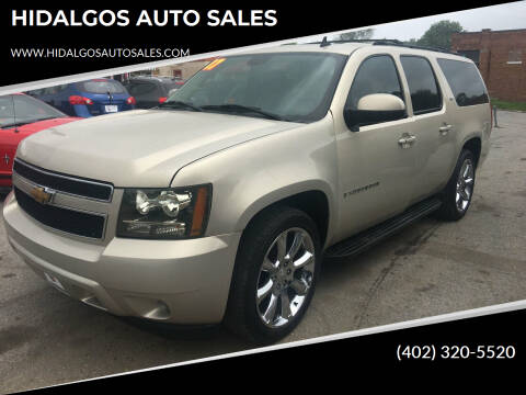 2007 Chevrolet Suburban for sale at HIDALGOS AUTO SALES in Omaha NE