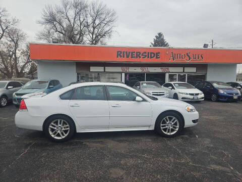 2012 Chevrolet Impala for sale at RIVERSIDE AUTO SALES in Sioux City IA