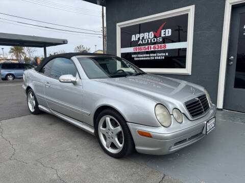 2002 Mercedes-Benz CLK for sale at Approved Autos in Sacramento CA