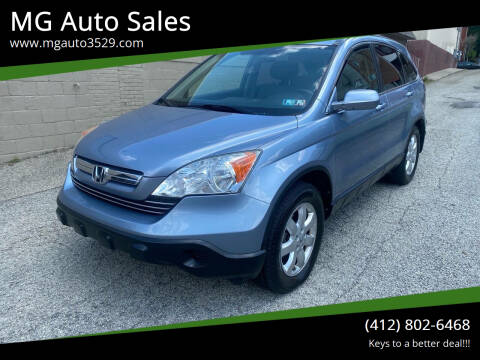 2009 Honda CR-V for sale at MG Auto Sales in Pittsburgh PA