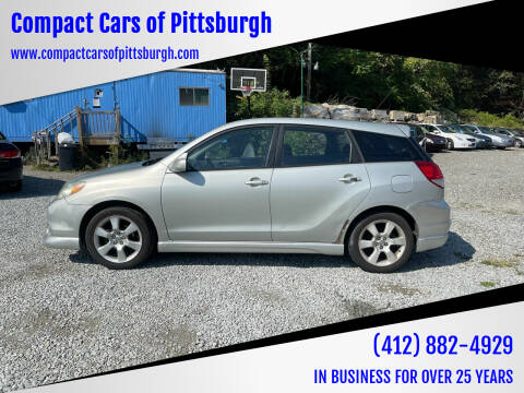 2003 Toyota Matrix for sale at Compact Cars of Pittsburgh in Pittsburgh PA