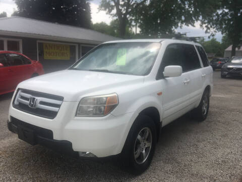 2007 Honda Pilot for sale at Antique Motors in Plymouth IN
