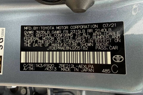 2022 Toyota Corolla LE