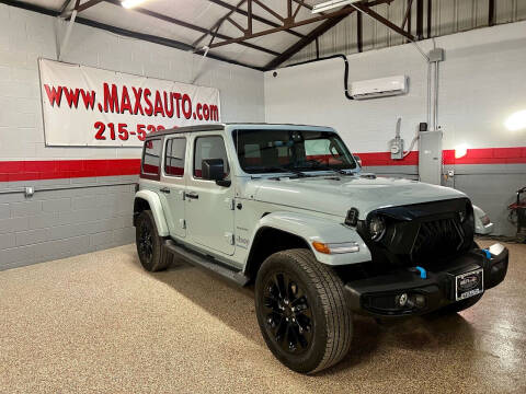 2023 Jeep Wrangler for sale at MAX'S AUTO SALES LLC - Reconstructed in Philadelphia PA