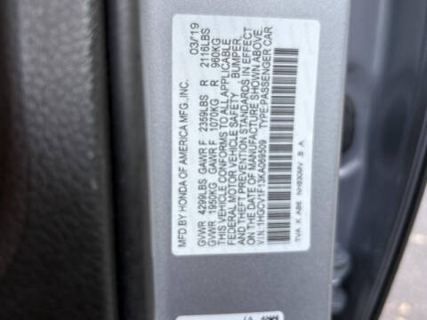 2019 Honda Accord LX