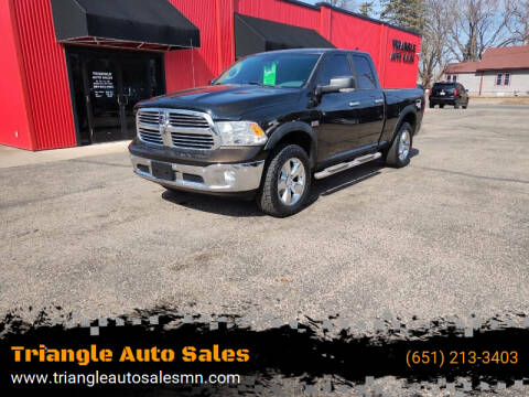 2014 RAM 1500 for sale at Triangle Auto Sales in Forest Lake MN