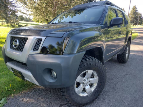 2010 Nissan Xterra for sale at BELOW BOOK AUTO SALES in Idaho Falls ID