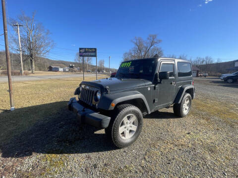 2016 Jeep Wrangler for sale at Brush & Palette Auto in Candor NY
