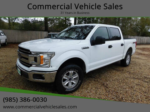 2018 Ford F-150 for sale at Commercial Vehicle Sales in Ponchatoula LA