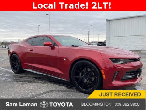 2017 Chevrolet Camaro for sale at Sam Leman Toyota Bloomington in Bloomington IL