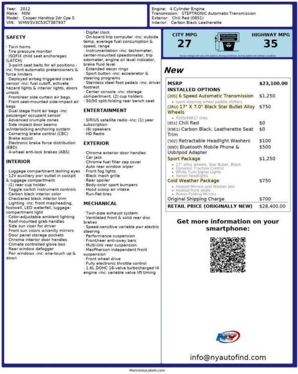 2012 MINI Cooper Hardtop S