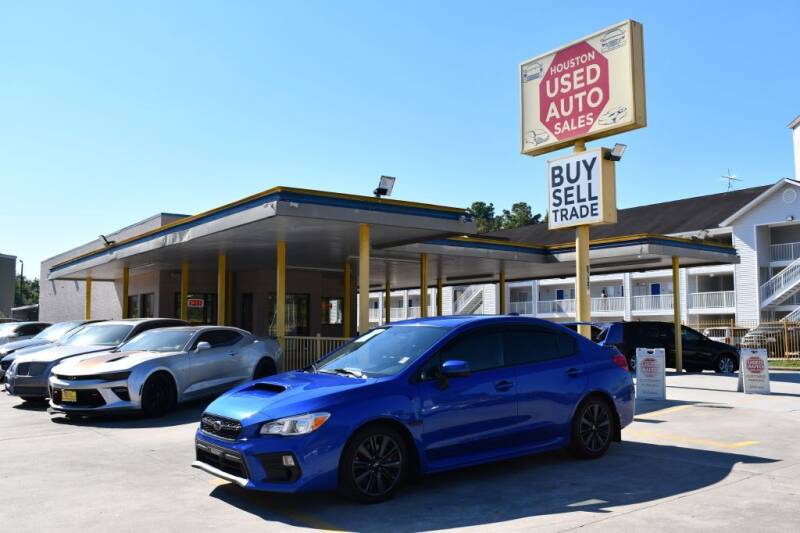 2018 Subaru WRX for sale at Houston Used Auto Sales in Houston TX