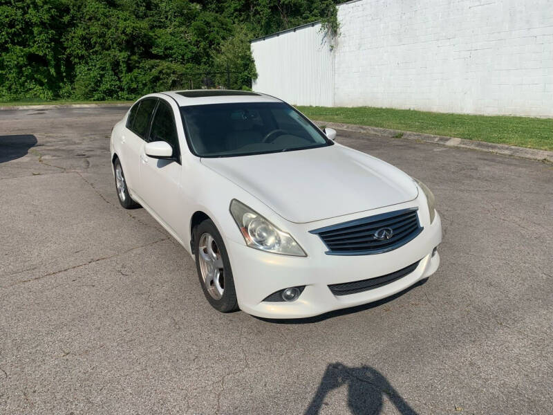 2011 Infiniti G25 Sedan for sale at T J's Auto Sales in Nashville TN