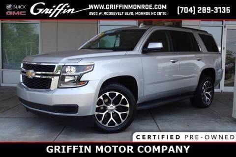 2020 Chevrolet Tahoe for sale at Griffin Buick GMC in Monroe NC