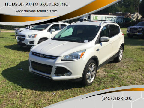 2014 Ford Escape for sale at HUDSON AUTO BROKERS INC in Walterboro SC