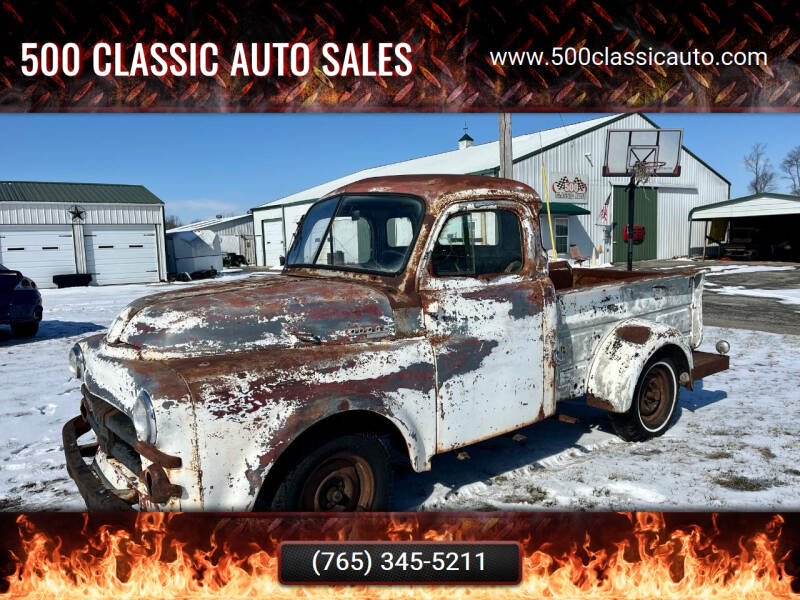 1951 Dodge B3B Short Bed