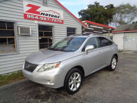 2010 Lexus RX 350 for sale at Z Motors in North Lauderdale FL